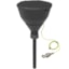 SCAT Lab Safety GL45 ARNOLD Safety Funnel with Ball Valve and PE-HD-EL material