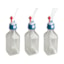 SCAT Lab Safety HPLC Supply Sets with clear square bottles (Each sold seperately)