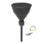 SCAT Lab Safety S50 ARNOLD Safety Funnel with Ball Valve and PE-HD-EL material