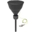 SCAT Lab Safety S51 ARNOLD Safety Funnel with Ball Valve and PE-HD-EL material