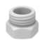 SCAT Lab Safety Thread Adapter with white material