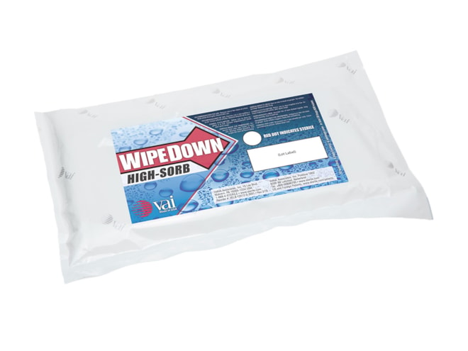 VAI WipeDown Laundered Polyester Dry Wipe