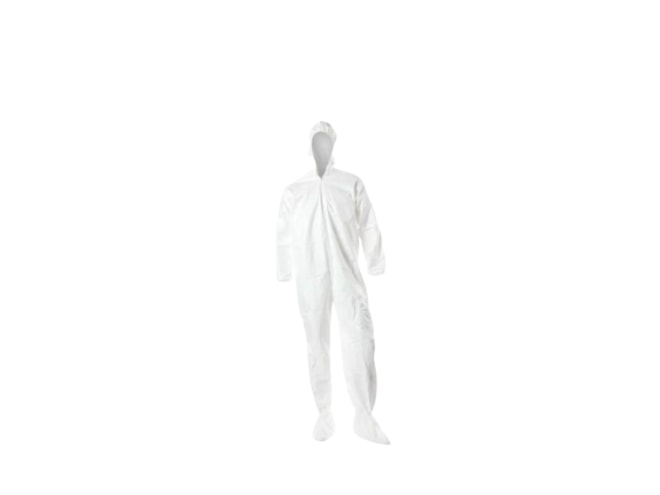 BioPharm World Coveralls w/Attached Hood & Booties